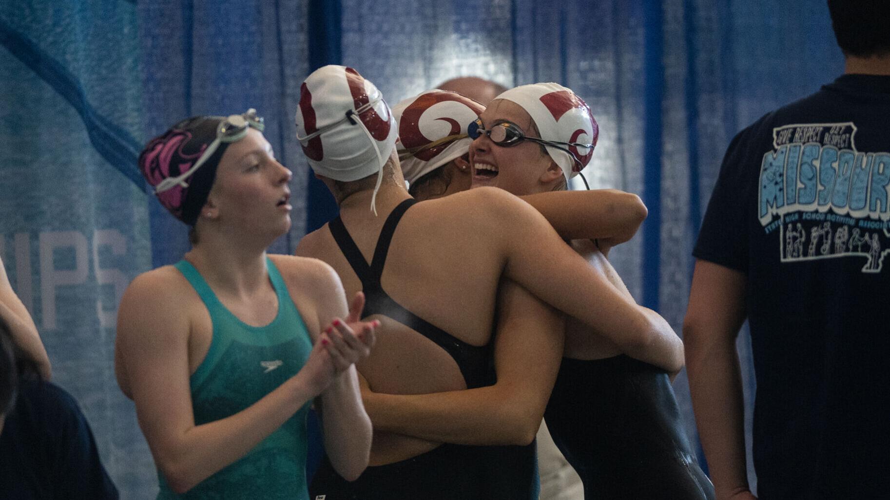 Missouri girls swimming and diving state championships scoreboard